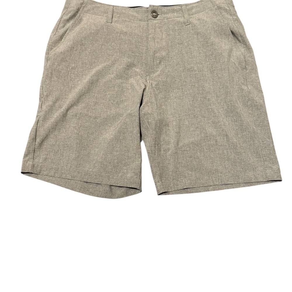 Volcom Light Gray Shorts Mens Size 34 Golf Lightweight - Picture 3 of 7